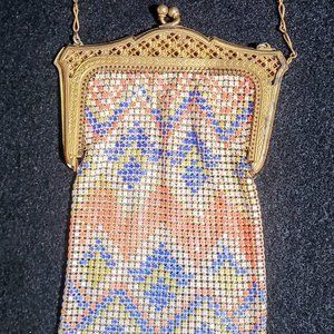Vintage Art Deco mesh purse